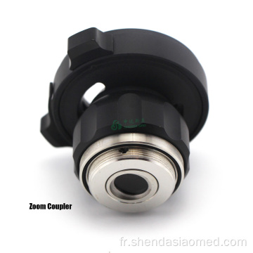 Coupleur optique d'endoscope de caméra CCD avec zoom différent